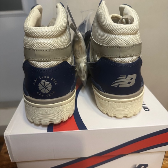 New Balance x Aime Leon Dore 650R ‘Navy Grey’ Men's Size 12 - Picture 3 of 6